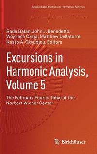 bokomslag Excursions in Harmonic Analysis, Volume 5: The February Fourier Talks at the Norbert Wiener Center