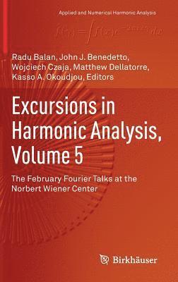 bokomslag Excursions in Harmonic Analysis, Volume 5: The February Fourier Talks at the Norbert Wiener Center