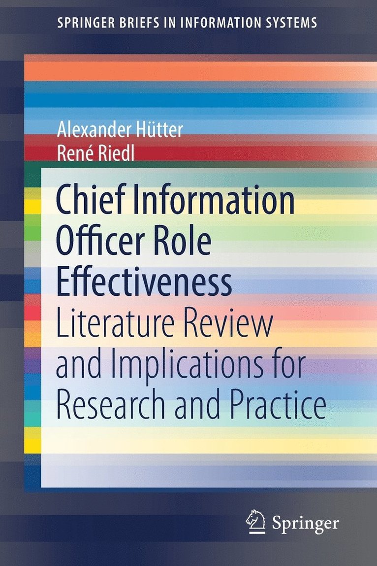 Chief Information Officer Role Effectiveness 1