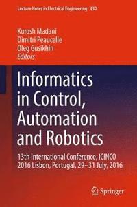 bokomslag Informatics in Control, Automation and Robotics