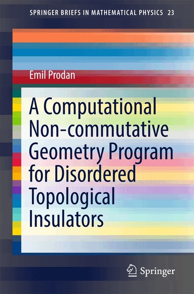 Emil Prodan - Computational Non-commutative Geometry Program for Disordered Topological Insulators, Häftad