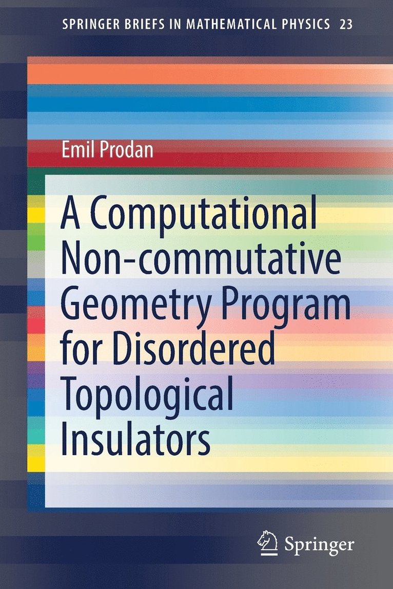 A Computational Non-commutative Geometry Program for Disordered Topological Insulators 1