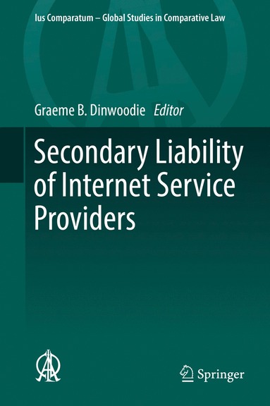 bokomslag Secondary Liability of Internet Service Providers