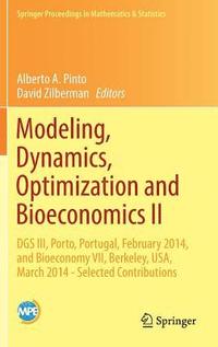 bokomslag Modeling, Dynamics, Optimization and Bioeconomics II