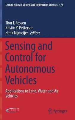 Sensing and Control for Autonomous Vehicles 1