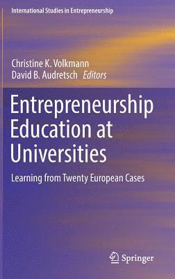 Entrepreneurship Education at Universities 1