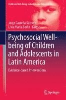 bokomslag Psychosocial Well-being of Children and Adolescents in Latin America