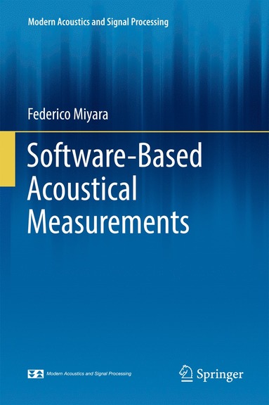 bokomslag Software-Based Acoustical Measurements