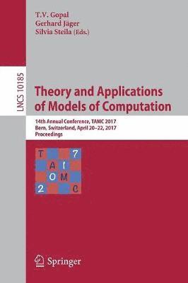 bokomslag Theory and Applications of Models of Computation