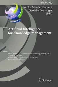 bokomslag Artificial Intelligence for Knowledge Management