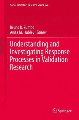 bokomslag Understanding and Investigating Response Processes in Validation Research