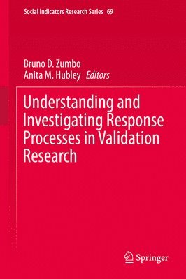 bokomslag Understanding and Investigating Response Processes in Validation Research