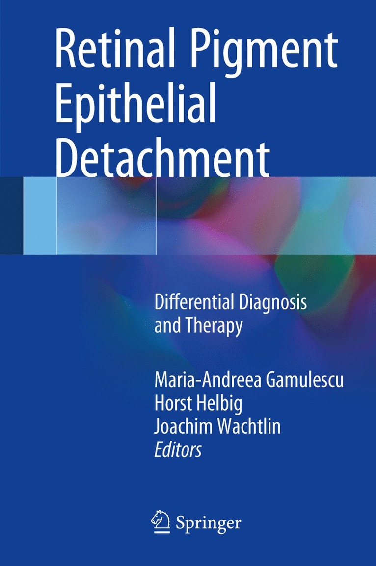 Maria-Andreea Gamulescu, Horst Helbig, Joachim Wachtlin, Maria Andreea Gamulescu - Retinal Pigment Epithelial Detachment, Inbunden
