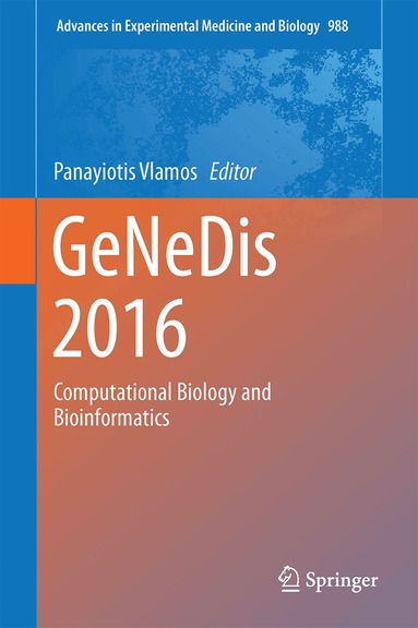 Panayiotis Vlamos - GeNeDis 2016, Inbunden