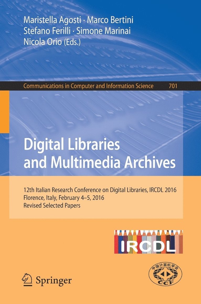 Digital Libraries and Multimedia Archives 1