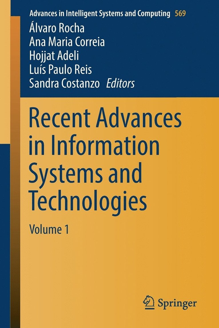 Recent Advances in Information Systems and Technologies 1