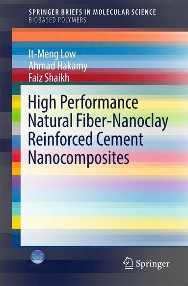 bokomslag High Performance Natural Fiber-Nanoclay Reinforced Cement Nanocomposites