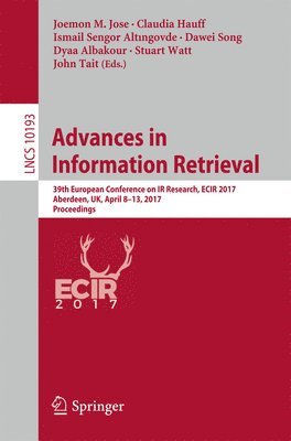 bokomslag Advances in Information Retrieval