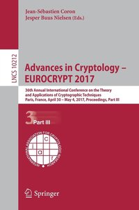 bokomslag Advances in Cryptology  EUROCRYPT 2017