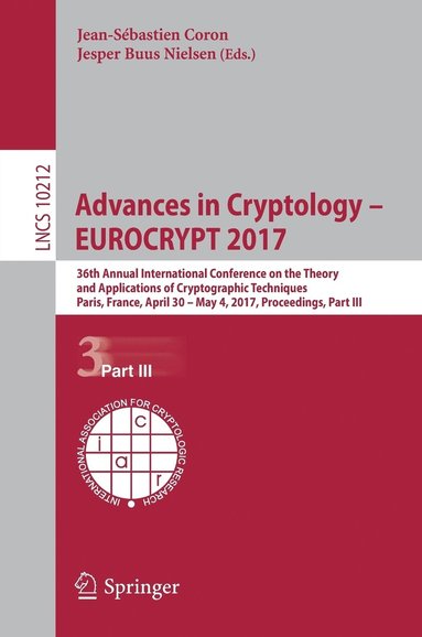 bokomslag Advances in Cryptology - EUROCRYPT 2017