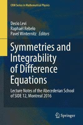 bokomslag Symmetries and Integrability of Difference Equations