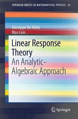 Giuseppe De Nittis, Max Lein - Linear Response Theory, Häftad