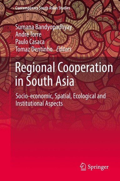 Sumana Bandyopadhyay, André Torre, Paulo Casaca, Tomaz Dentinho - Regional Cooperation in South Asia, Inbunden