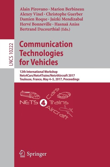 bokomslag Communication Technologies for Vehicles