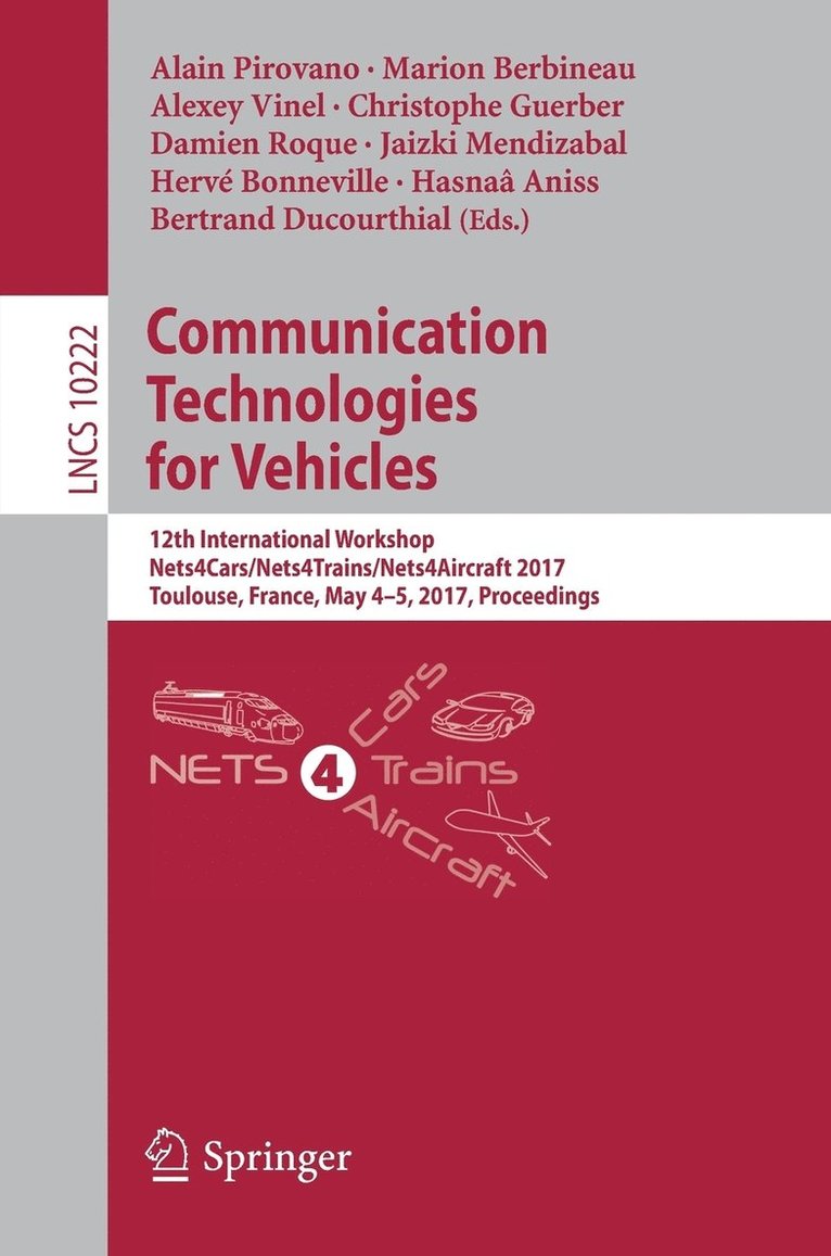 Communication Technologies for Vehicles 1