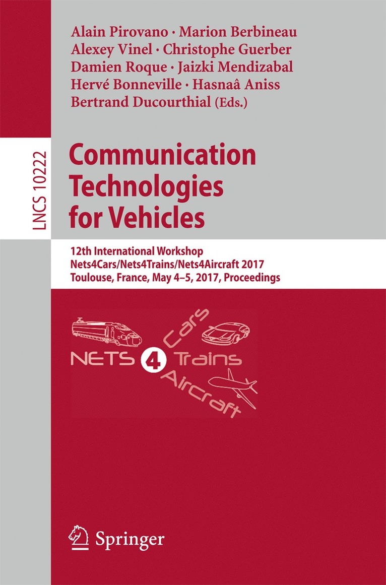 Communication Technologies for Vehicles 1