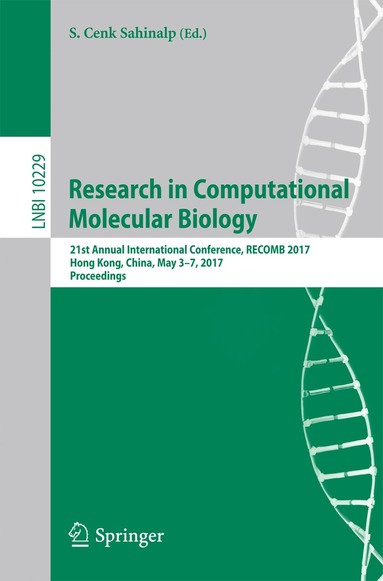 S. Cenk Sahinalp - Research in Computational Molecular Biology, Häftad