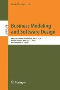 bokomslag Business Modeling and Software Design