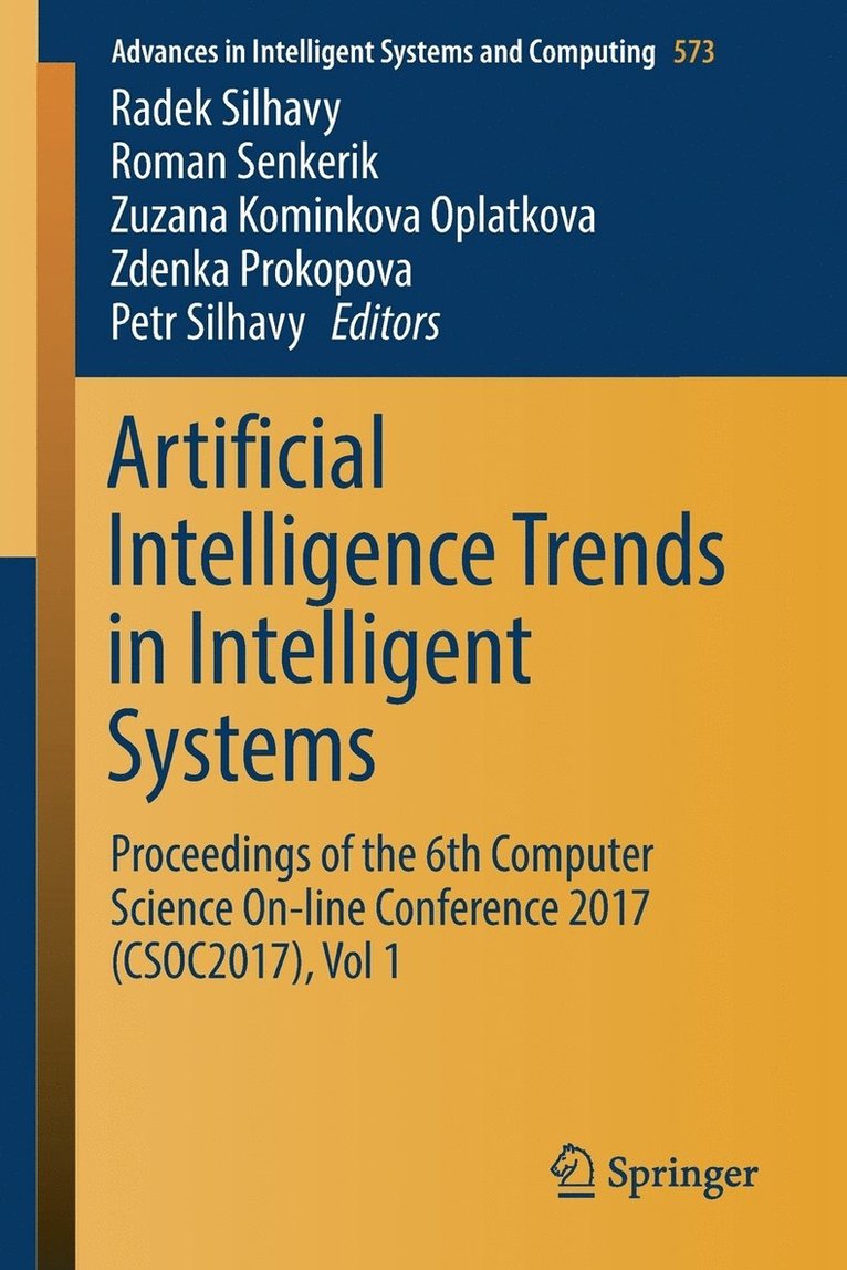 Artificial Intelligence Trends in Intelligent Systems 1