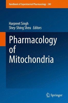 Pharmacology of Mitochondria 1