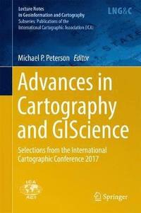 bokomslag Advances in Cartography and GIScience