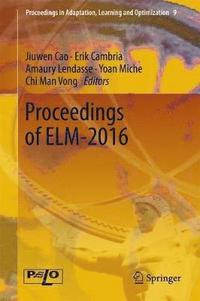 bokomslag Proceedings of ELM-2016