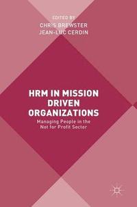 bokomslag HRM in Mission Driven Organizations