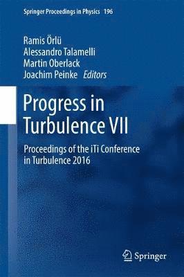 Progress in Turbulence VII 1