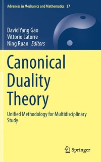 bokomslag Canonical Duality Theory