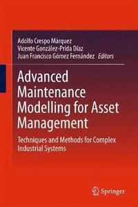 bokomslag Advanced Maintenance Modelling for Asset Management