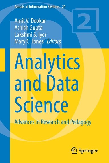 bokomslag Analytics and Data Science