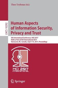 bokomslag Human Aspects of Information Security, Privacy and Trust