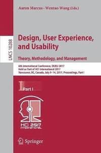 bokomslag Design, User Experience, and Usability: Theory, Methodology, and Management