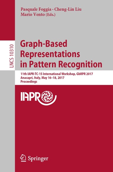 Pasquale Foggia, Cheng-Lin Liu, Mario Vento - Graph-Based Representations in Pattern Recognition, Häftad
