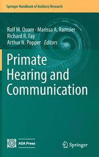 bokomslag Primate Hearing and Communication