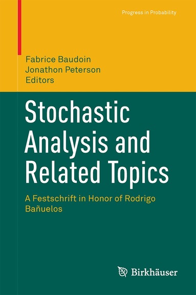 Fabrice Baudoin, Jonathon Peterson - Stochastic Analysis and Related Topics, Inbunden