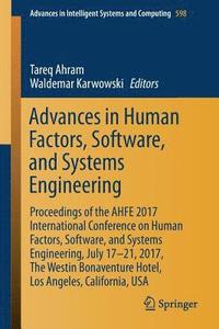 bokomslag Advances in Human Factors, Software, and Systems Engineering
