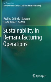 bokomslag Sustainability in Remanufacturing Operations
