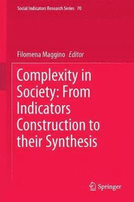 Complexity in Society: From Indicators Construction to their Synthesis 1