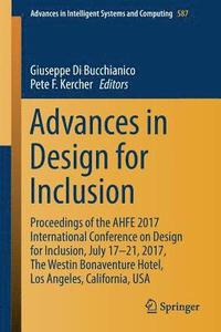 bokomslag Advances in Design for Inclusion